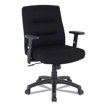 Alera® Alera Kesson Series Petite Office Chair, Supports Up To 300 Lb, 17.71" To 21.65" Seat Height, Black freeshipping - TVN Wholesale